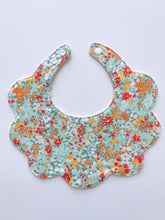 Floral Medley Bib - Mint