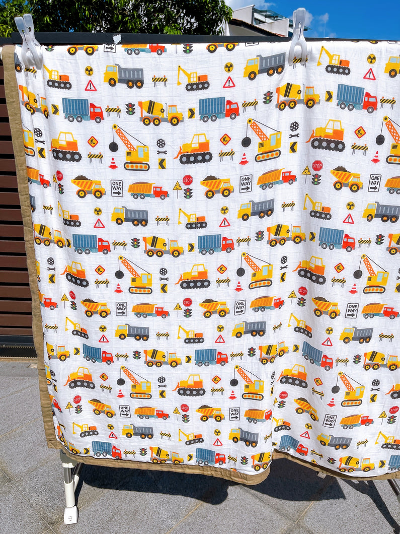 Construction 6 Layer Bamboo Blanket