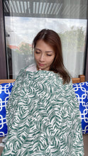 Eco Green Palms Nursing Poncho