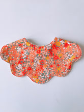 Floral Medley Bib - Orange