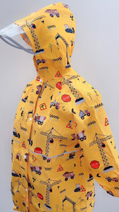 Kids Raincoat - Construction