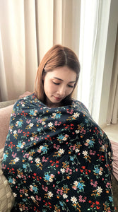 Eco Moonlight Garden Nursing Poncho