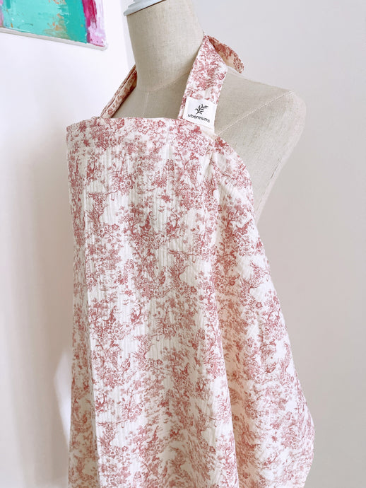 Woodberry Toile (Muslin Cotton) Nursing Cover