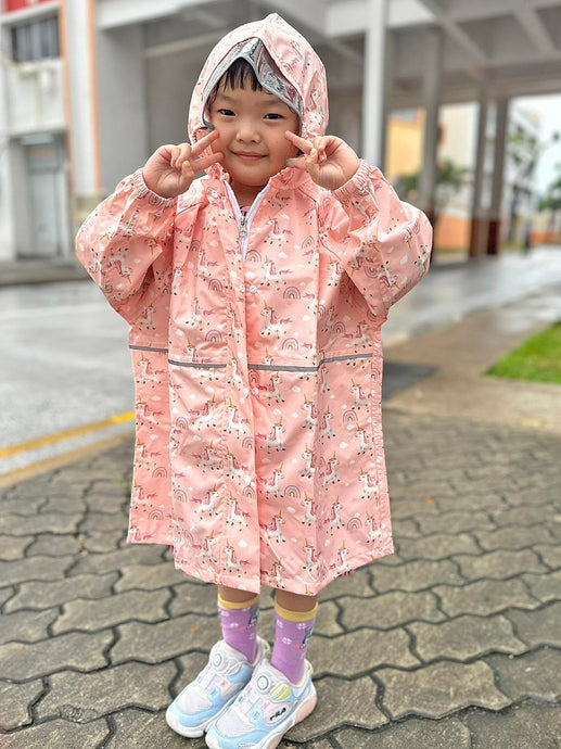 Kids Raincoat - Unicorns