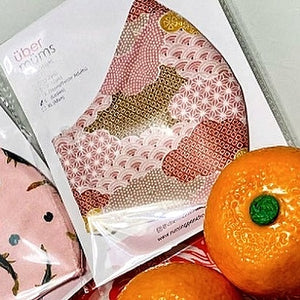 Oriental Clouds Pink  Face Mask (from$14)