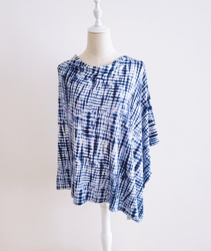 Indigo Nursing Poncho