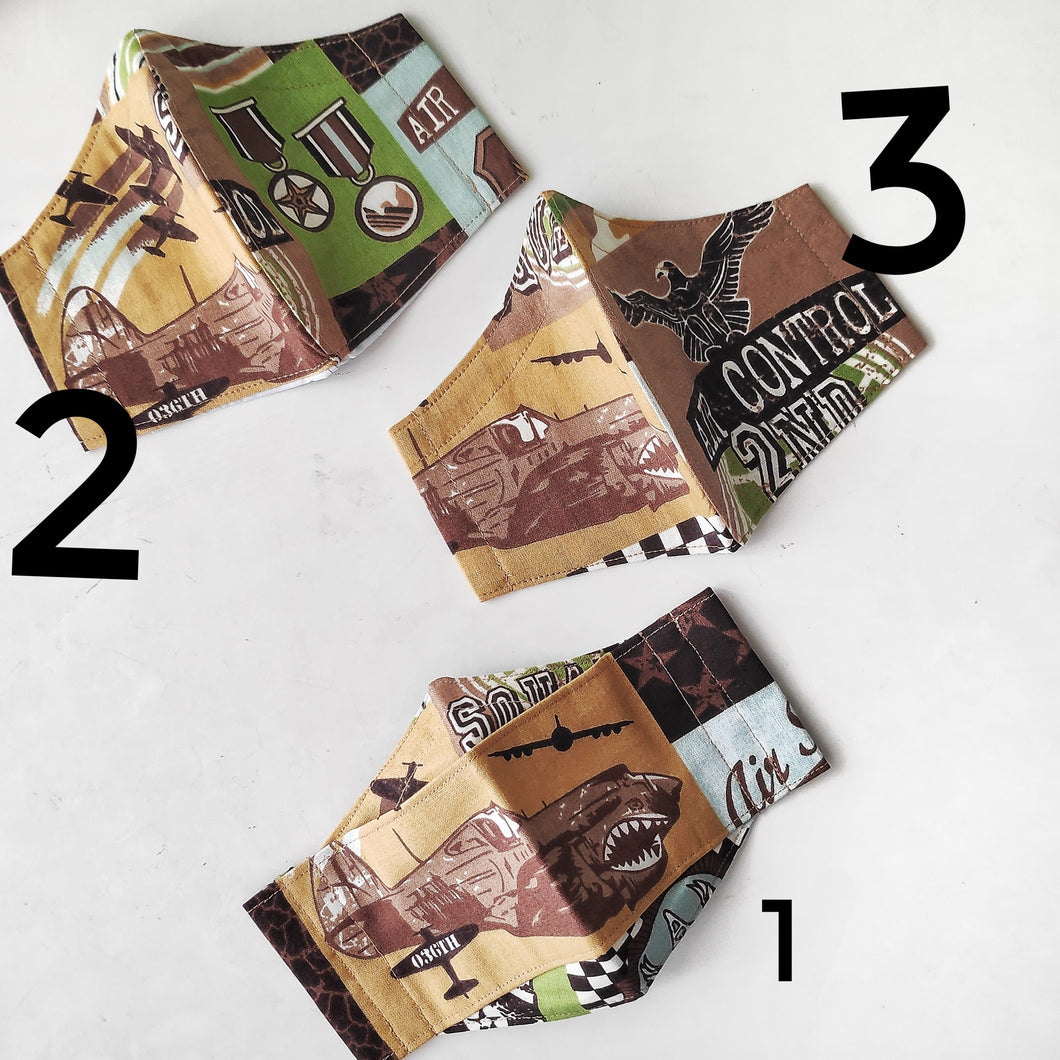 War Planes Face Mask