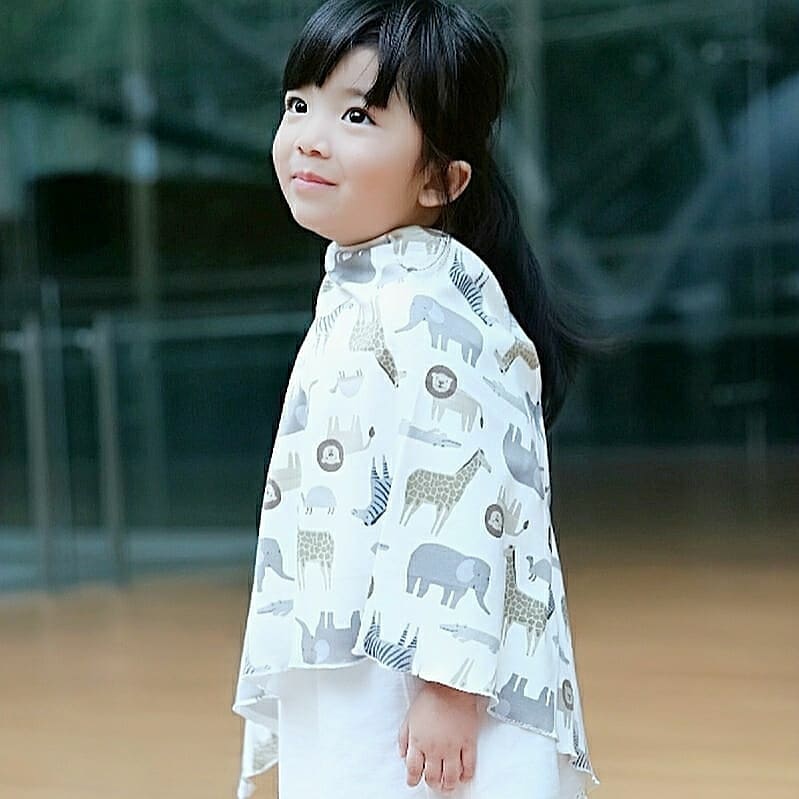 Wildlife Children's Poncho (Cotton blend)