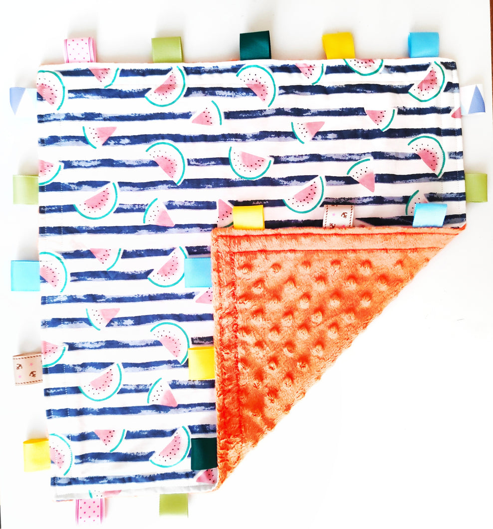 Watermelon Tag Blankie