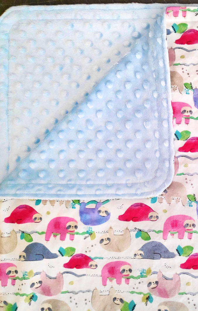 Sloths Cloud Blanket