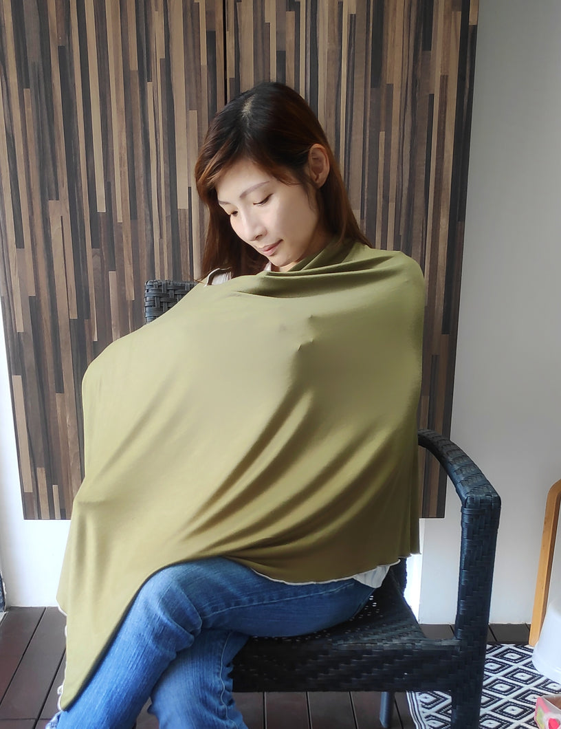 Olive Nursing Poncho