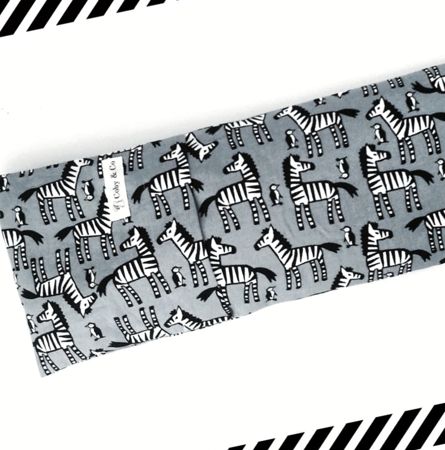 Zebra Beansprout Husk Pillow