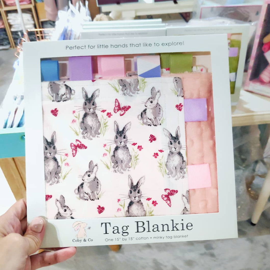 Bunnies Tag Blankie