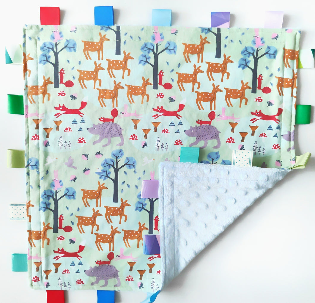 Rainforest Tag Blankie