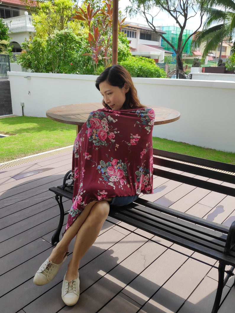 Berry Sprigs Nursing Poncho