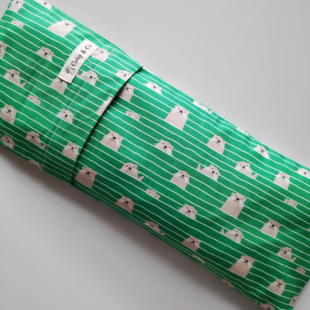 Otter Beansprout Husk Pillow