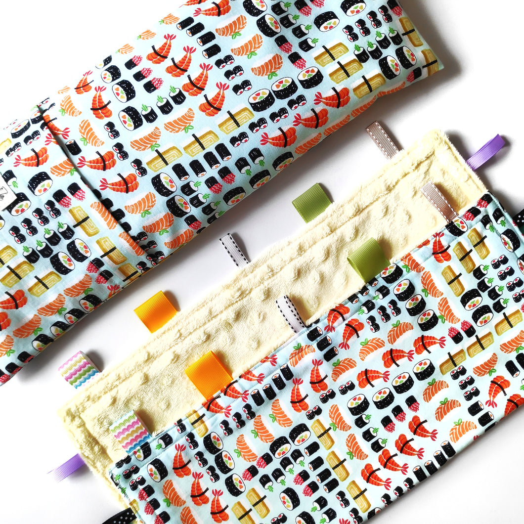 sushi Tag Blankie
