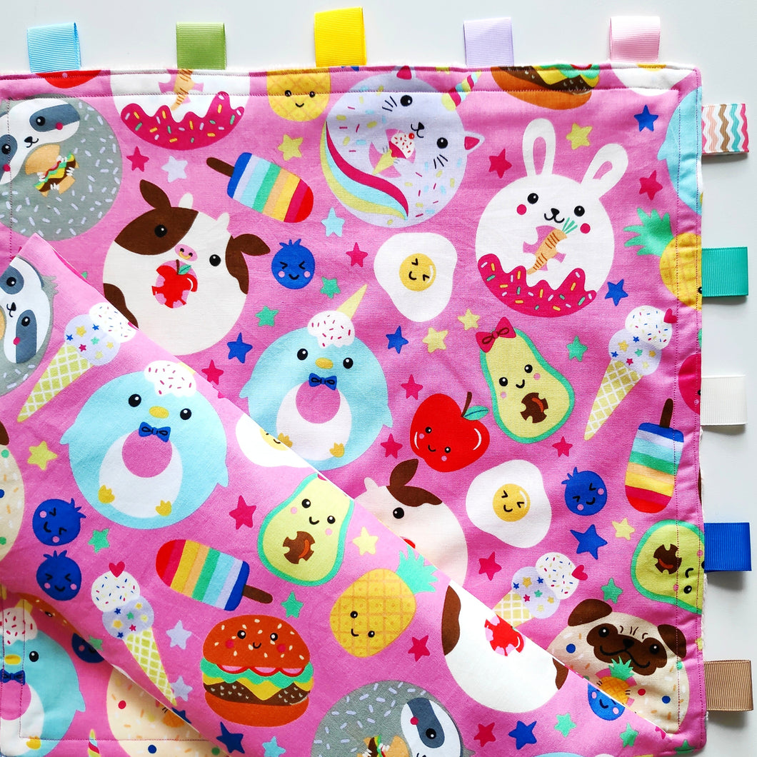Kawaii Tag Blankie
