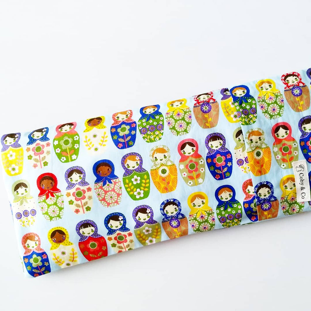 Russian Doll Beansprout Husk Pillow