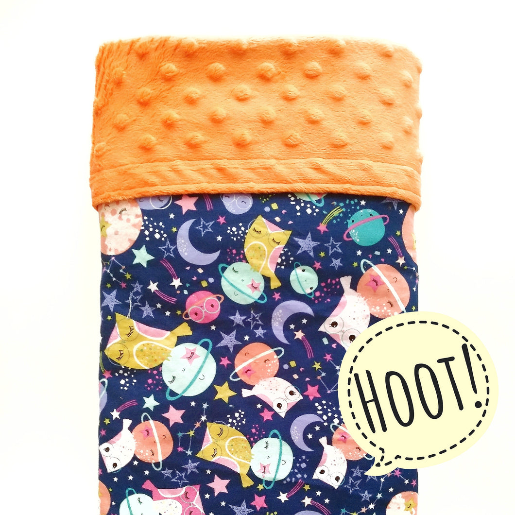 Owls in Space Cloud Blanket