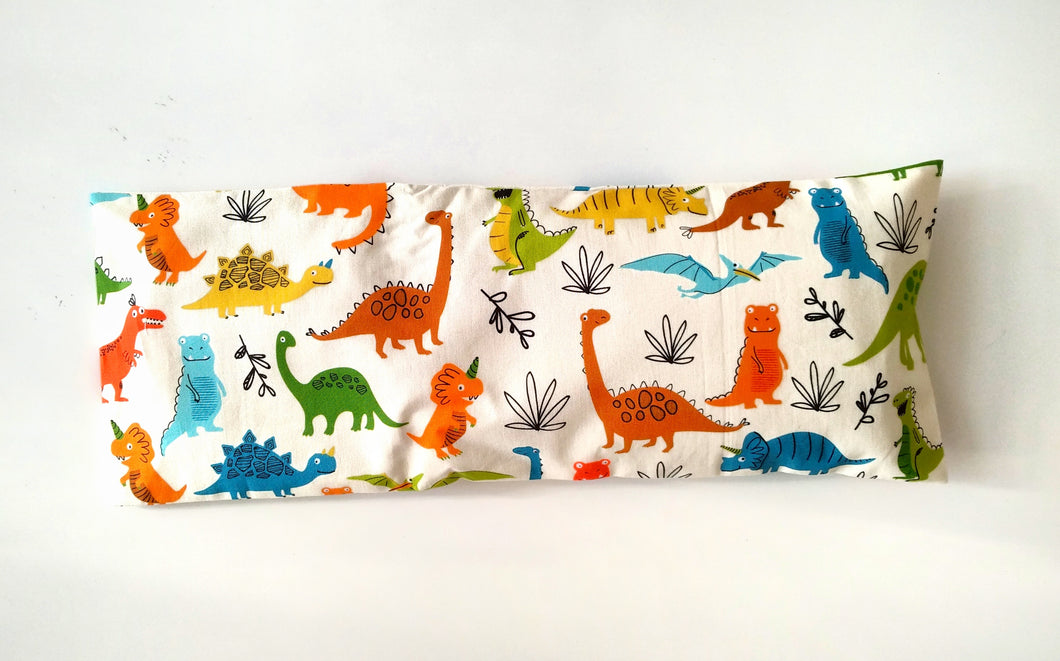 Dino White Beansprout Husk Pillow