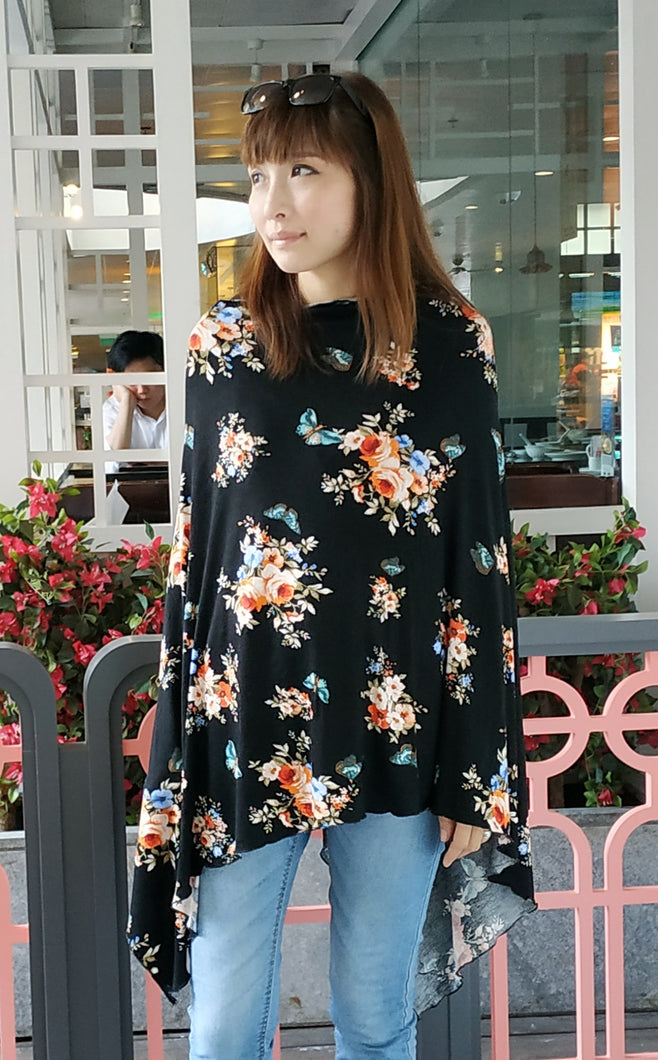 Secret Garden  Nursing Poncho