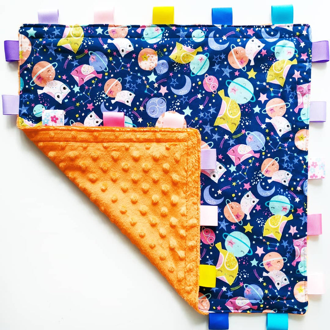 Hoot Wand Tag Blankie
