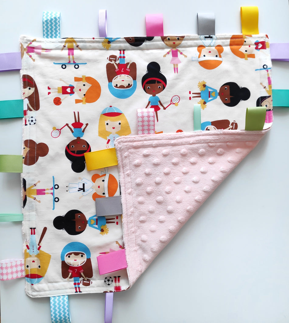Girlpower tag Blankie