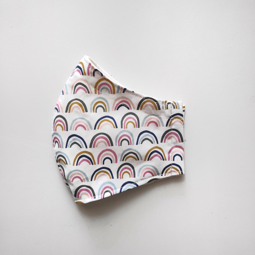 Boho Rainbow face mask (From$14)