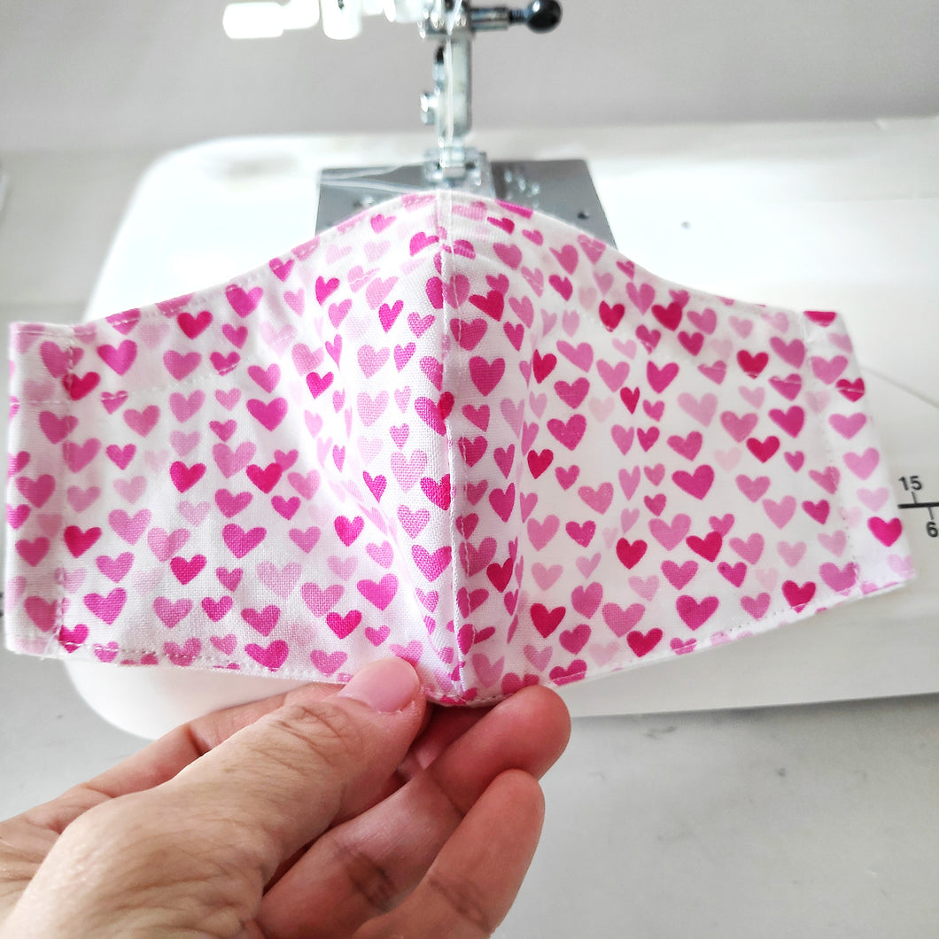 Hearts Face Mask (From$14)