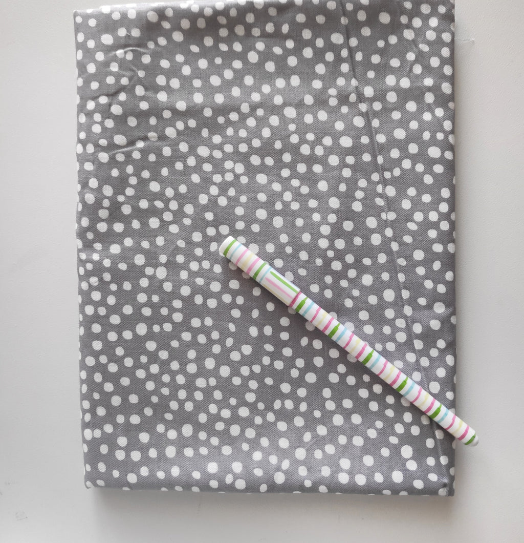 PRE-ORDER Dots on Grey Face Mask (from$14)