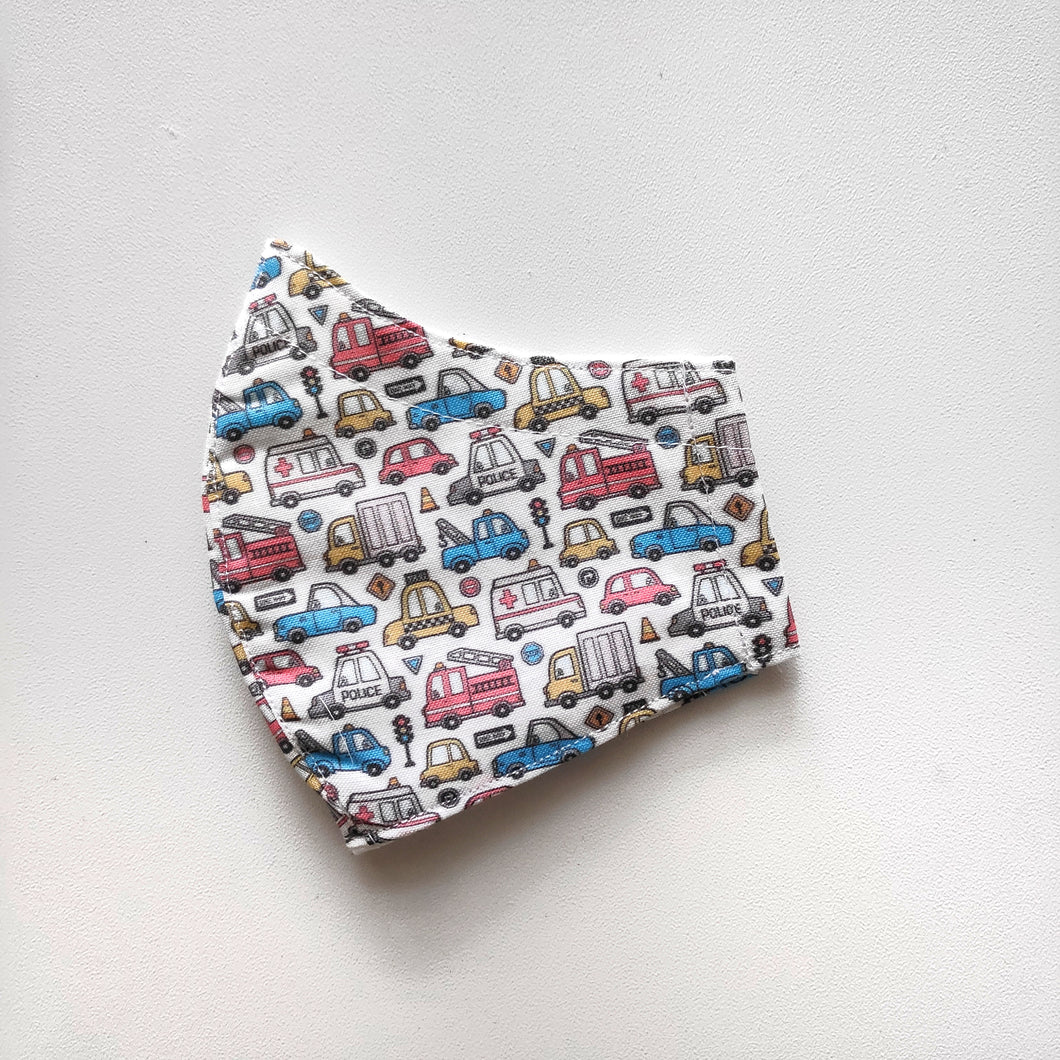 Mini Cars Face Mask