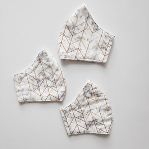 Geometric Marble Face Mask (from$14)