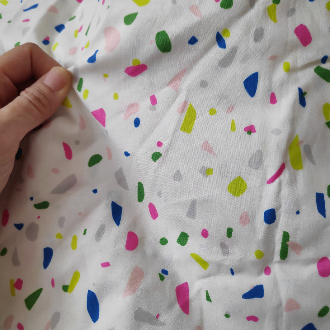 Confetti on  white Face Mask (from$14)