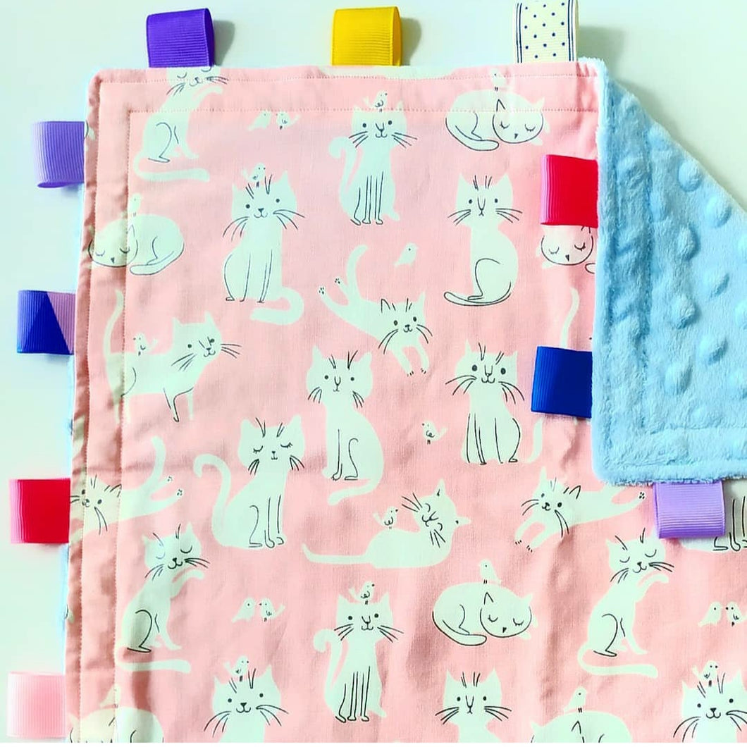 Kitties Tag Blankie