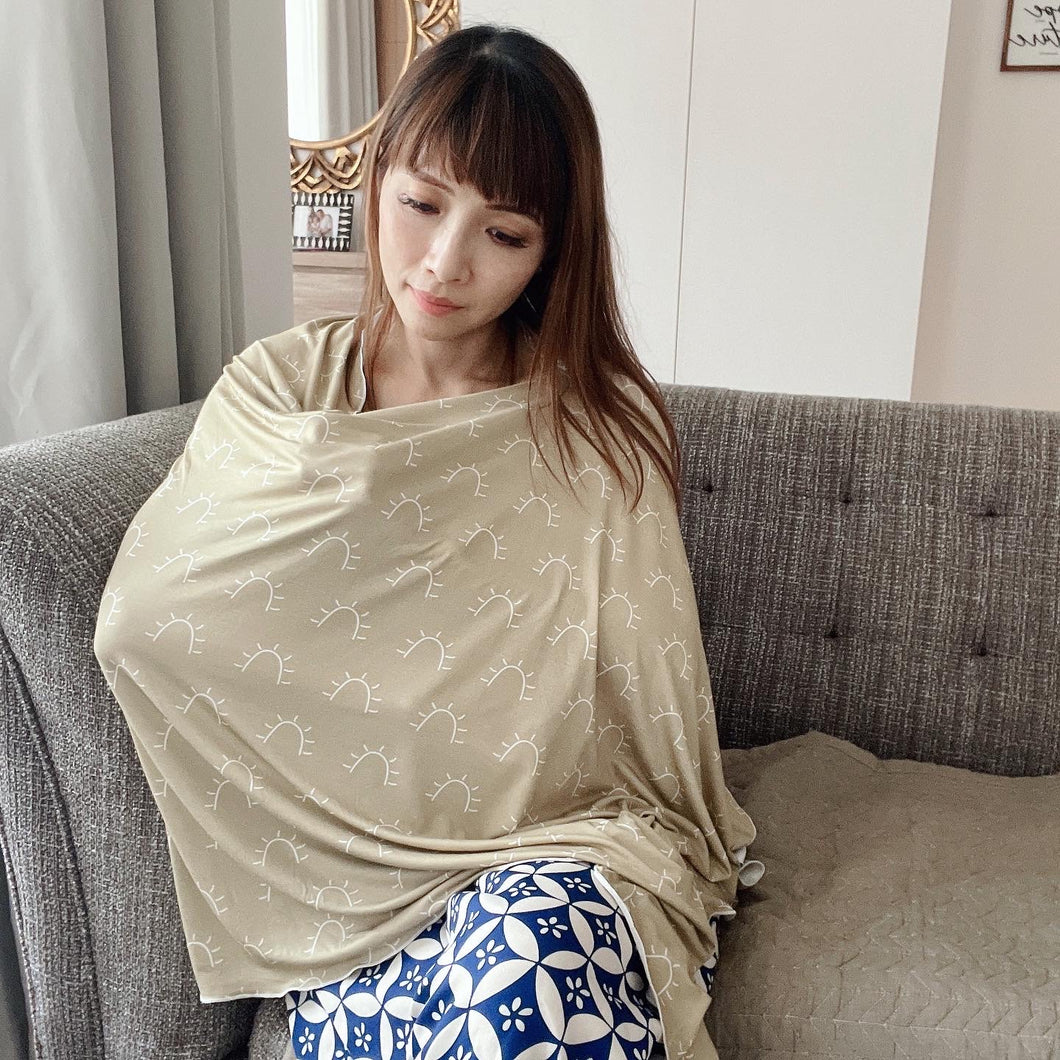 Desert Gold (Re-stocked)Nursing Poncho