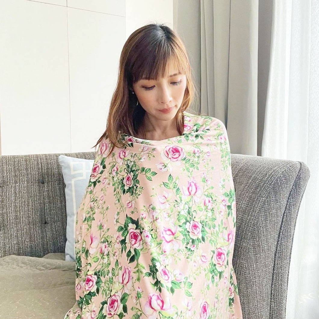 Pretty Posies Nursing Poncho