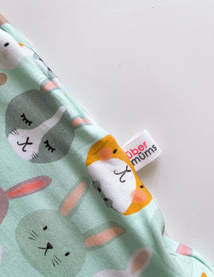 Bunny Faces  Nursing Poncho