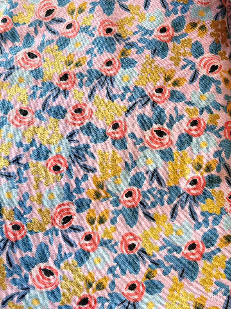 Roses with Gold Face Mask