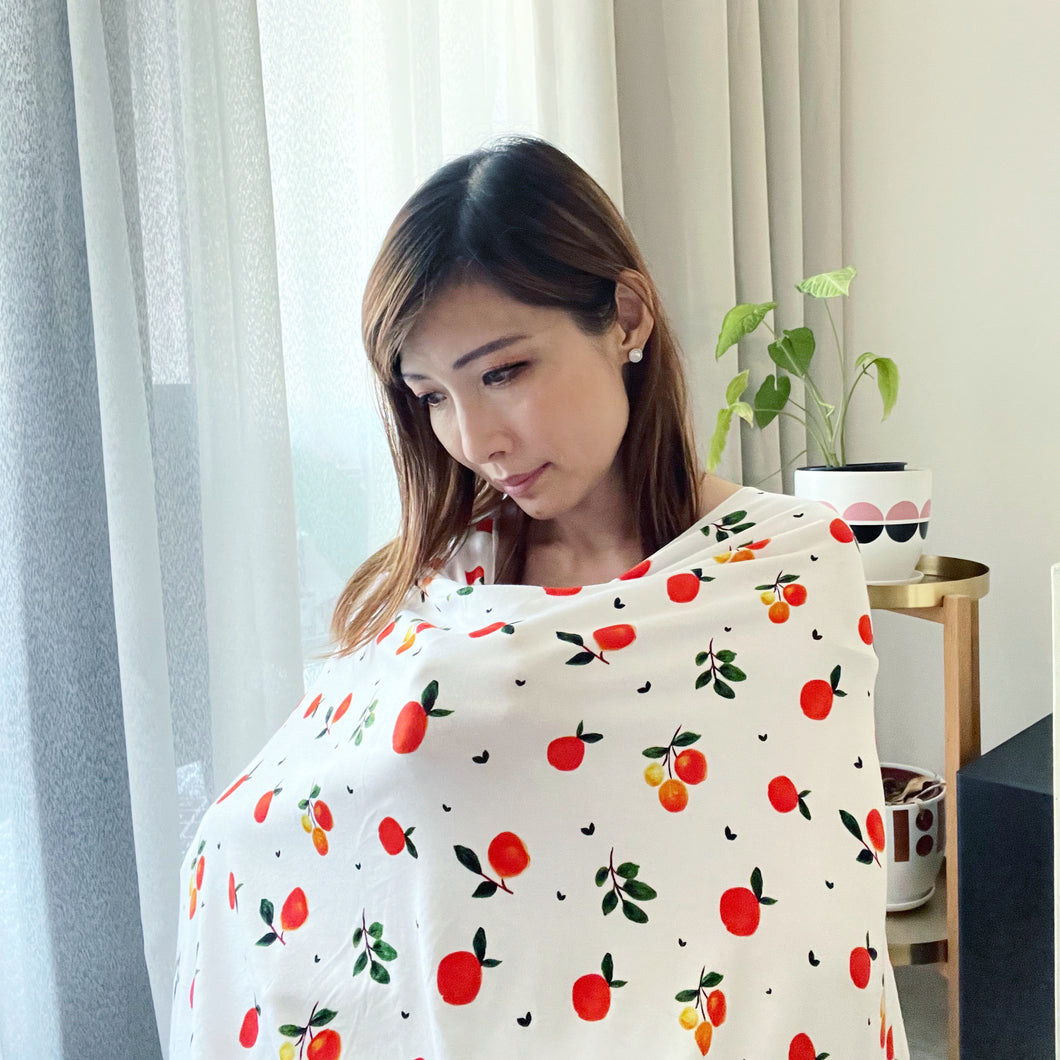 Tangerine Dream Nursing Poncho