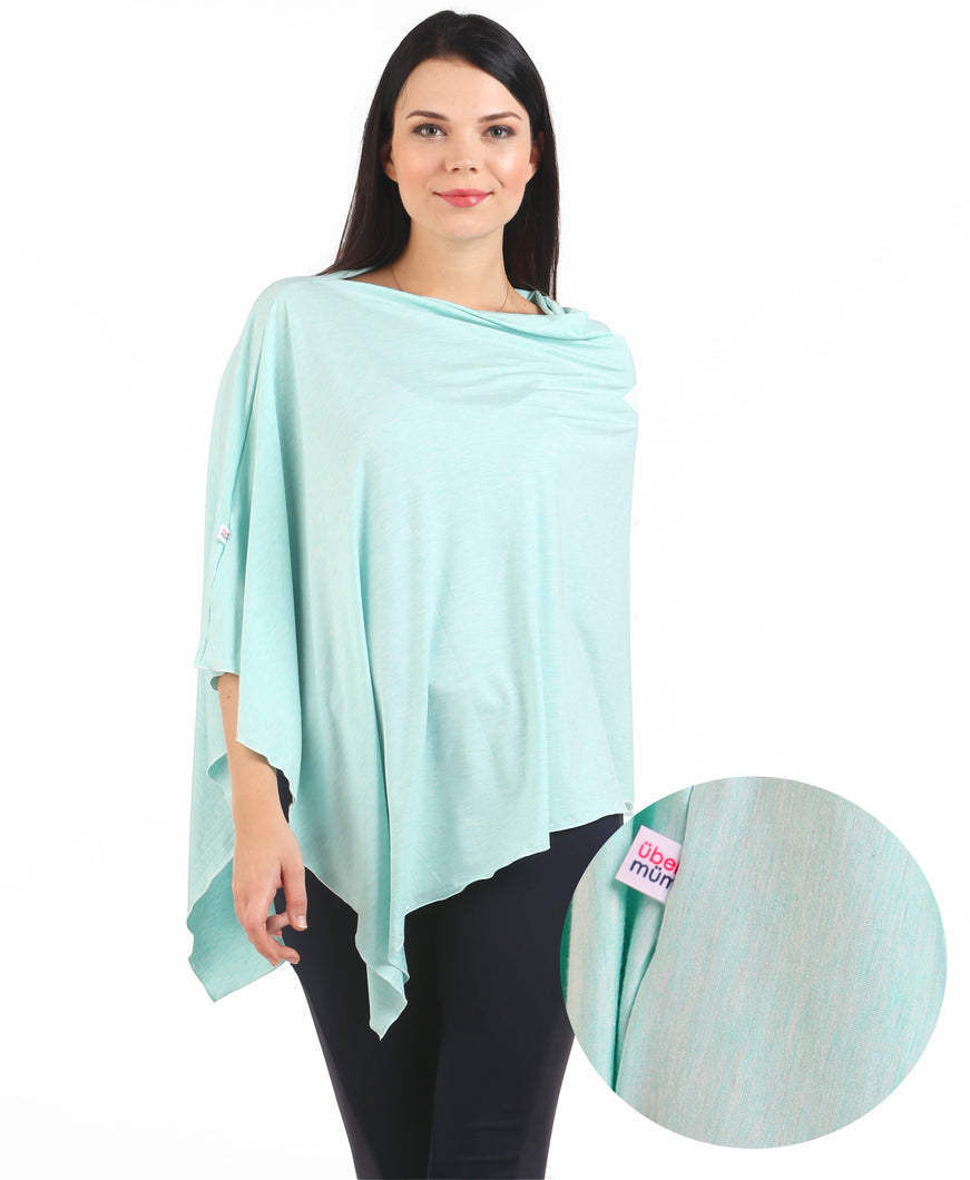 Misty Mint Nursing Poncho
